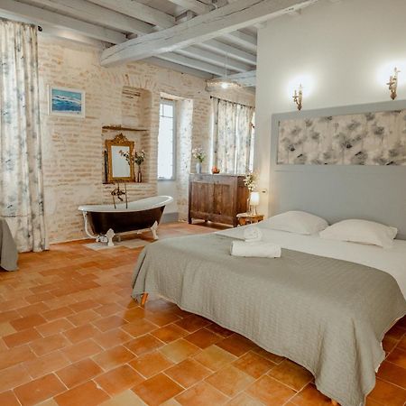 La Chambre Bleue Lauzerte Extérieur photo
