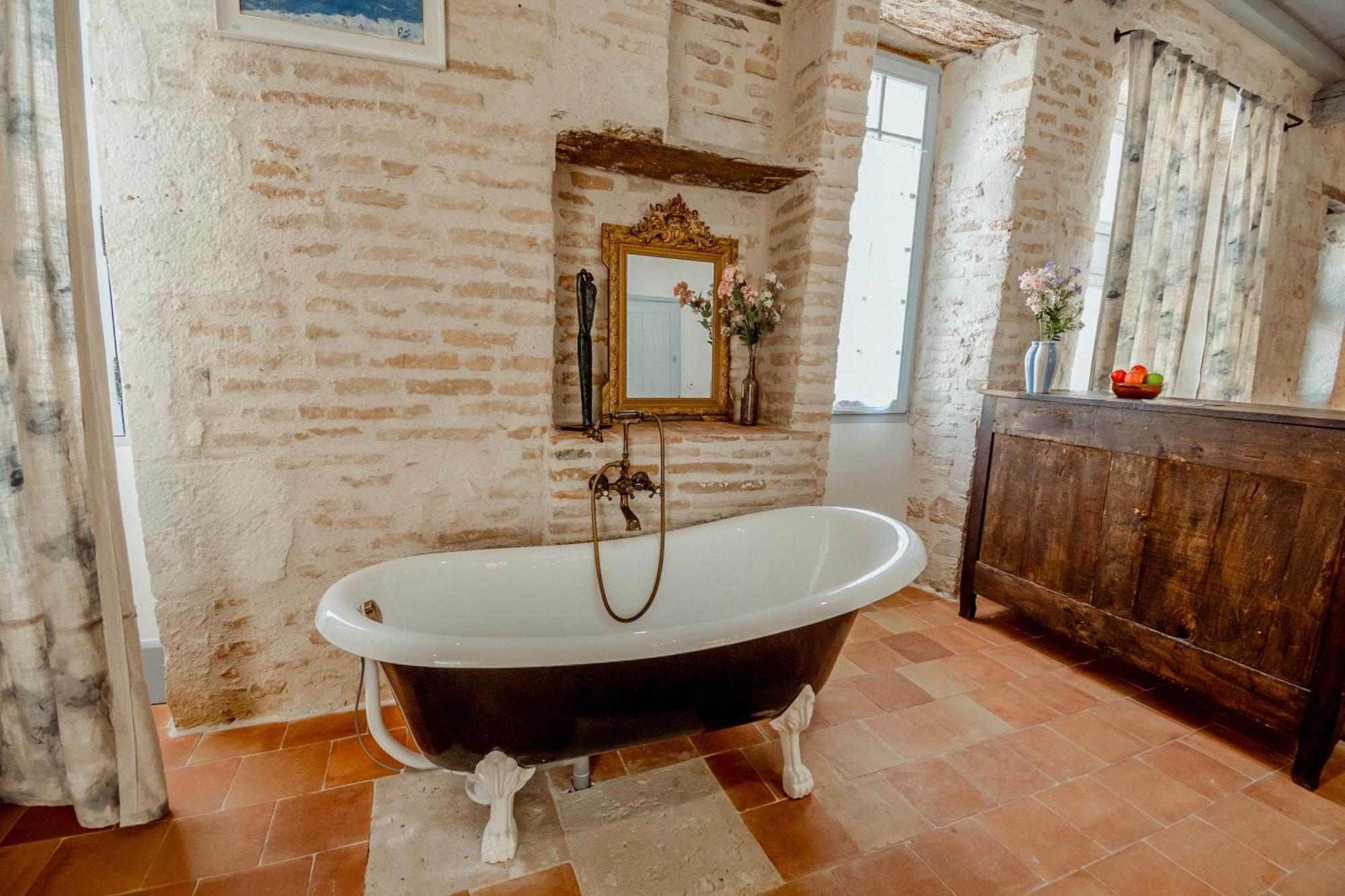 La Chambre Bleue Lauzerte Extérieur photo