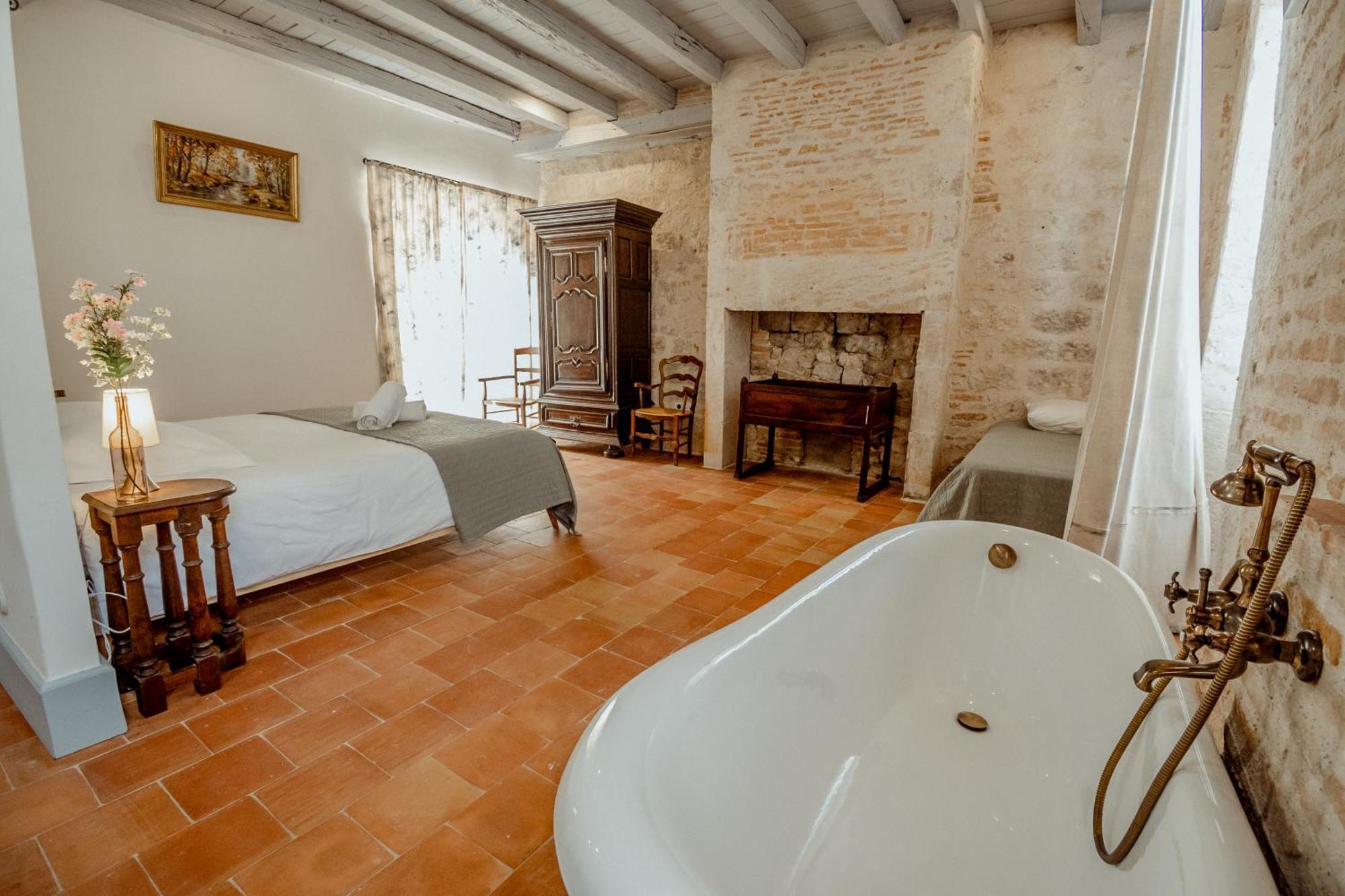 La Chambre Bleue Lauzerte Extérieur photo